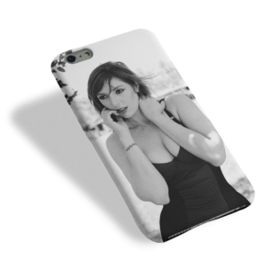 LP Lady In Black Phone Case