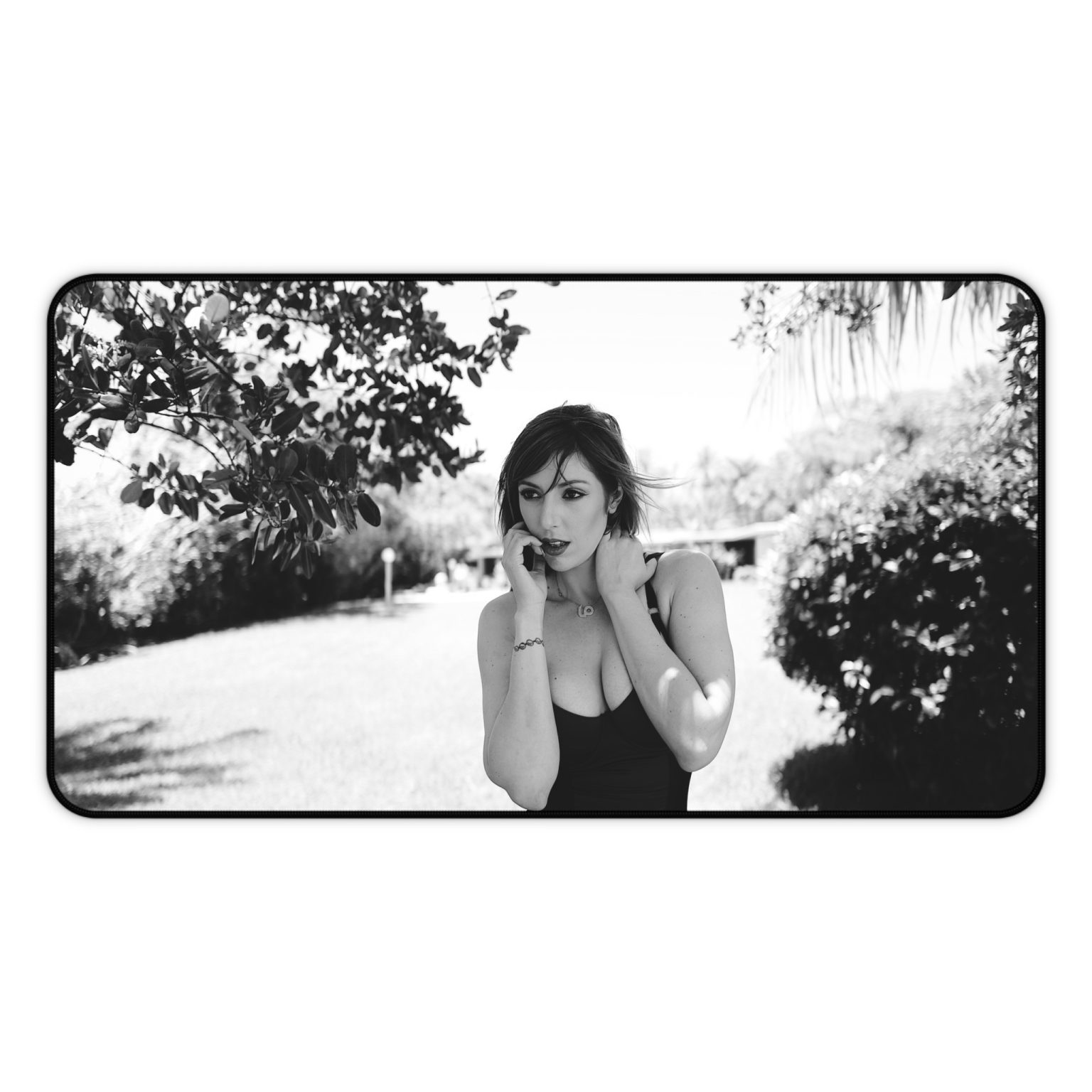 Lauren Phillips Noir Desk Mat - Image 5