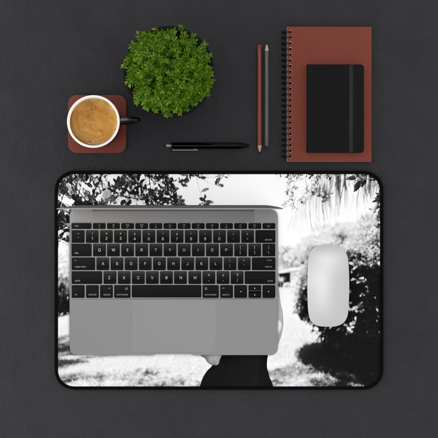 Lauren Phillips Noir Desk Mat - Image 3