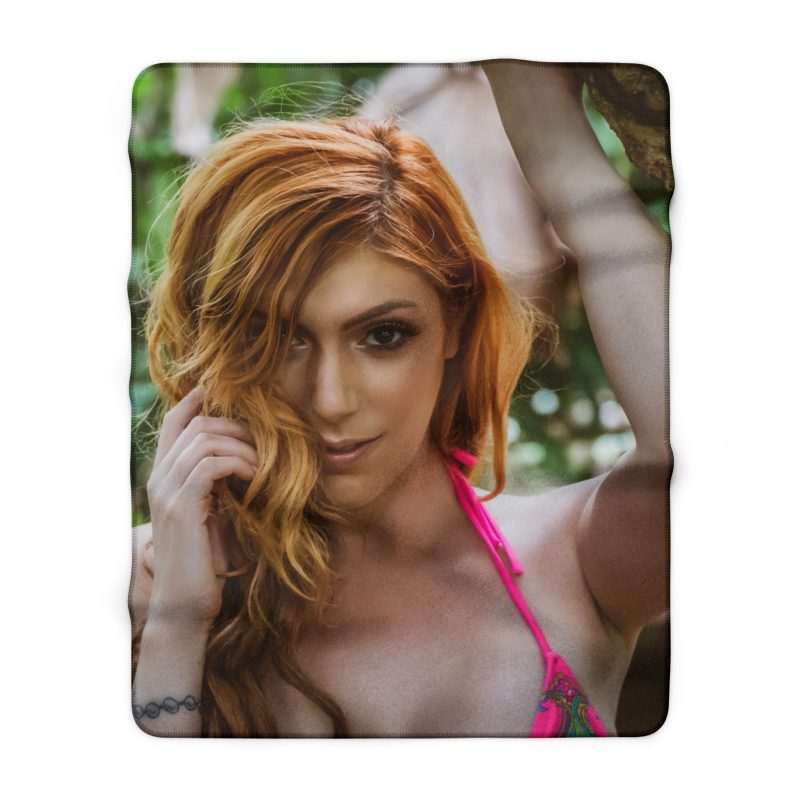 Lauren Phillips Ultimate Ginger Sherpa Blanket