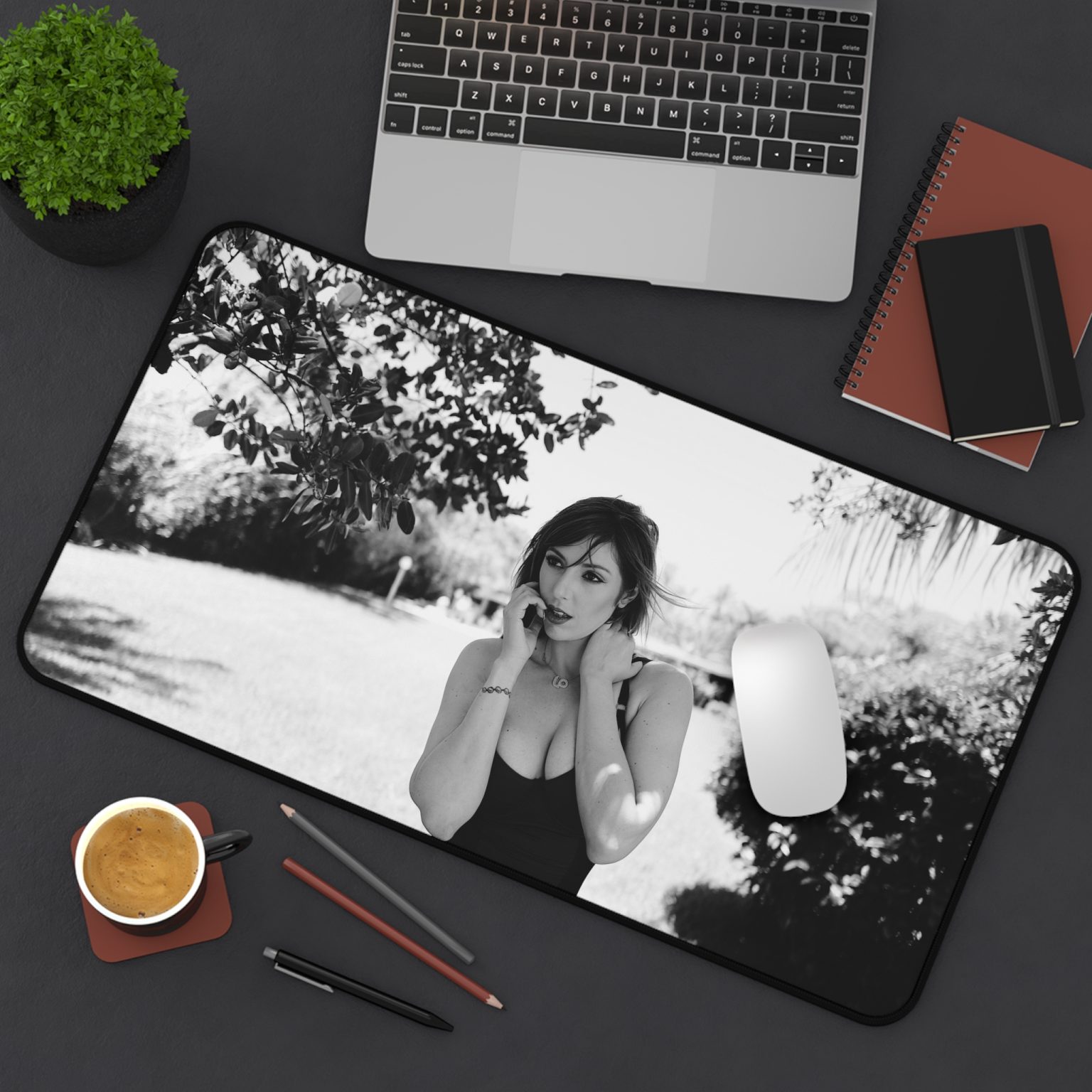Lauren Phillips Noir Desk Mat - Image 8