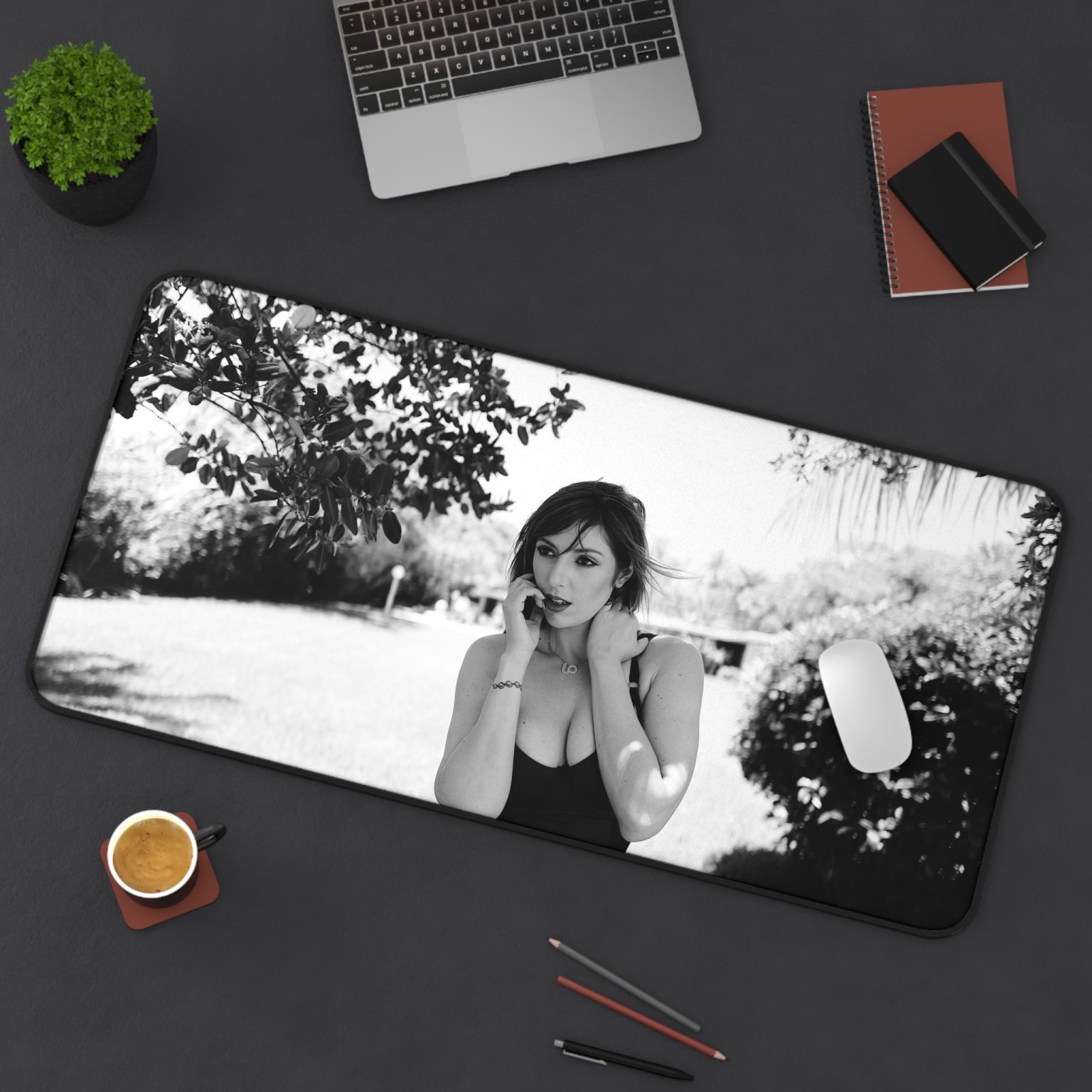 Lauren Phillips Noir Desk Mat - Image 12