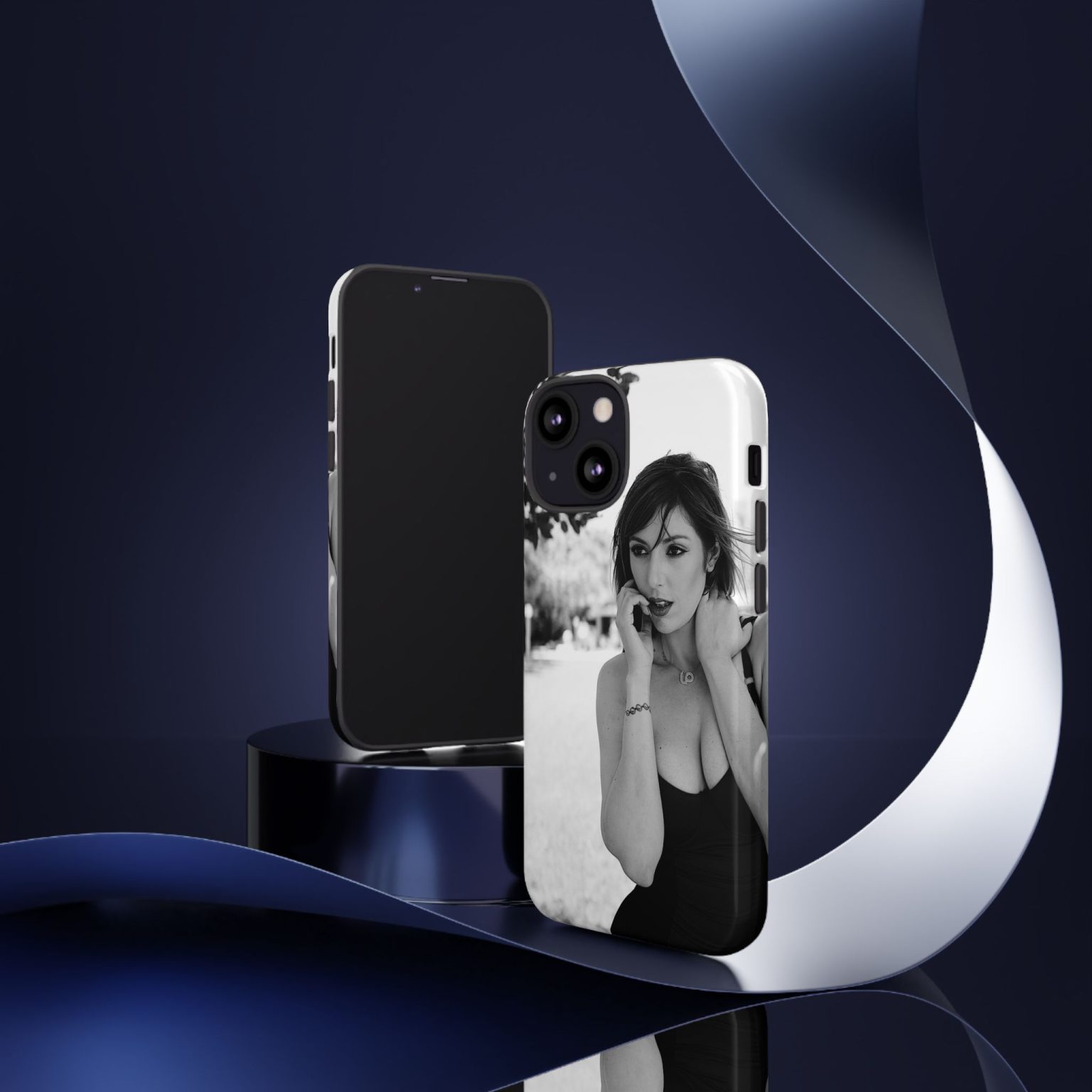 Lauren Phillips Noir Tough iPhone Case - Image 7