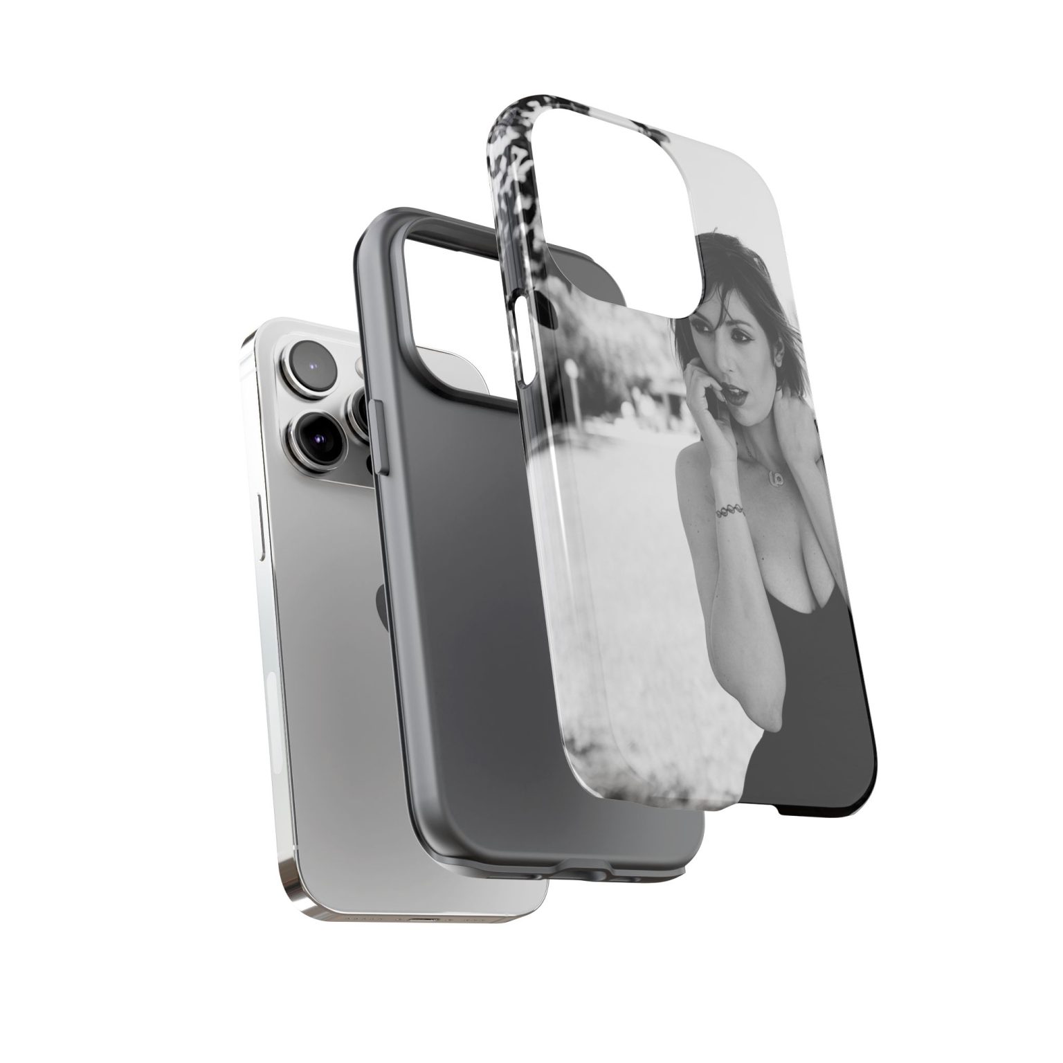 Lauren Phillips Noir Tough iPhone Case - Image 5