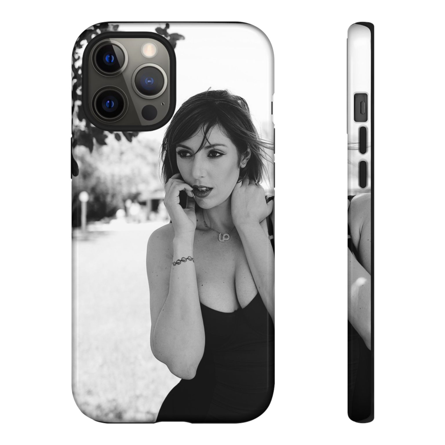 Lauren Phillips Noir Tough iPhone Case