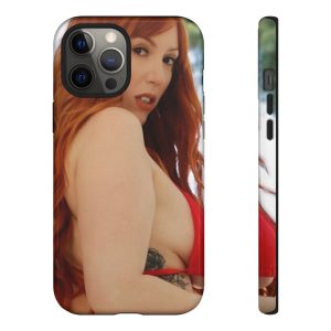Lauren Phillips Red Bikini Tough iPhone Case