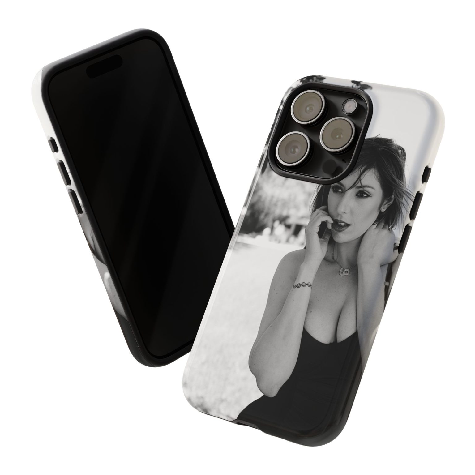 Lauren Phillips Noir Tough iPhone Case - Image 2